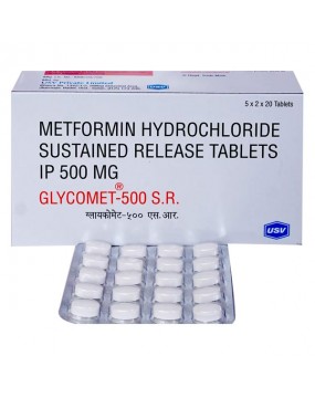 GLYCOMET SR[US] 500 MG TAB (20 tab)