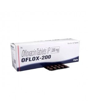 OFLOX TAB[CIPLA] 200 MG TAB (10 tab)