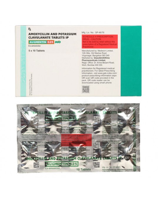 Augmentin 625 Duo Tablet