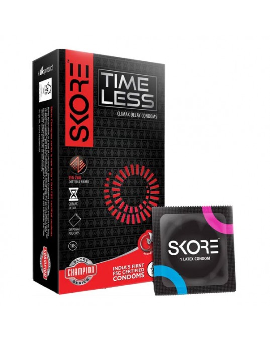 Skore Timeless Climax Delay Condom