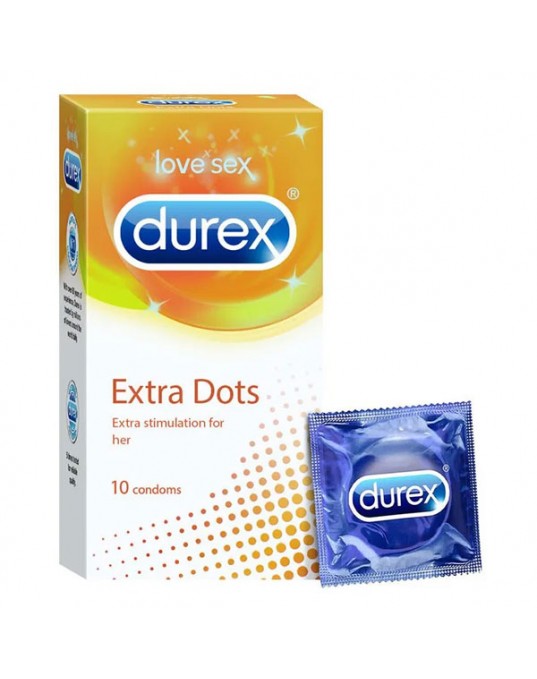 Durex Extra Dots Condom