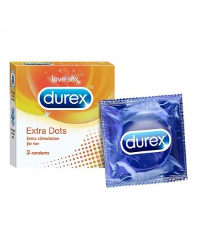 Durex Extra Dots Condom