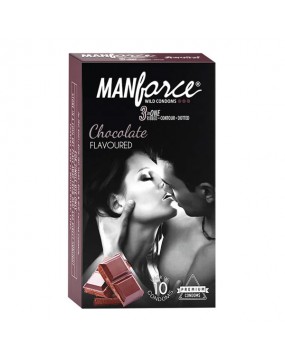 Manforce Wild Condom Chocolate