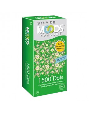 MOODS Silver 1500 Dots Condom