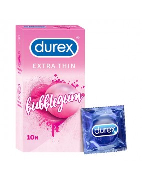 Durex Extra Thin Condom Bubblegum