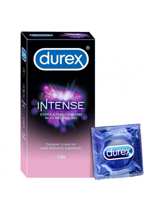 Durex Intense Stimulating Condom with Desirex Gel