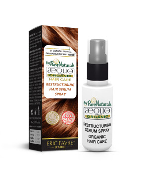 Restructuring Serum Organic Hair- 30ml- Ecocert Certified- 100% Purenaturals-AEQUO ORGANIC