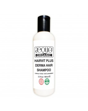 Aequo Organic Hairvit Plus Derma Hair Shampoo, 100ml