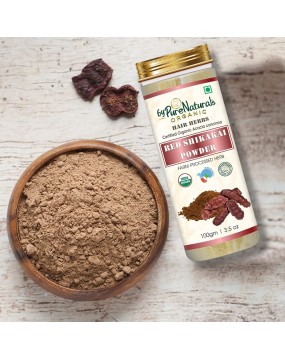 Organic byPurenaturals Red Shikakai Herb Powder-100gm