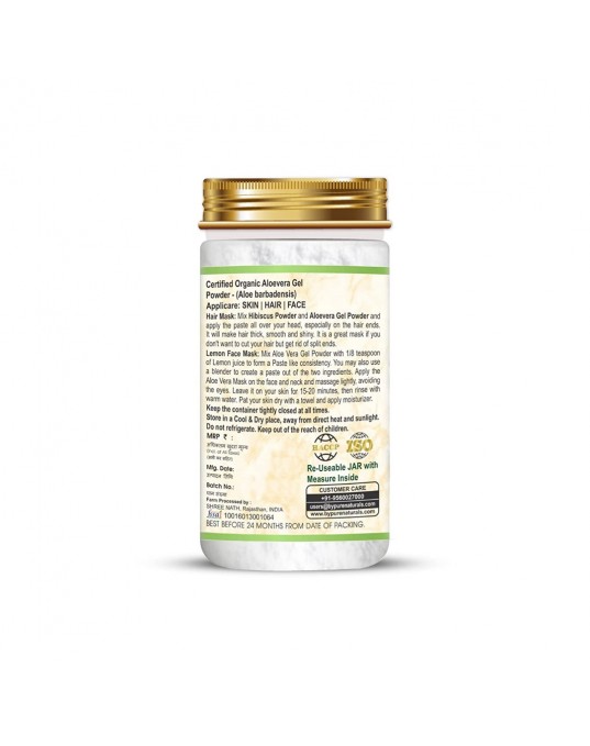 Organic byPurenaturals Aloevera Gel Powder - 30 gm