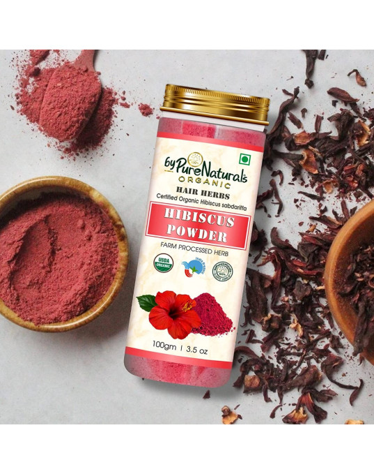 Organic byPurenaturals Hibiscus Herb Powder 