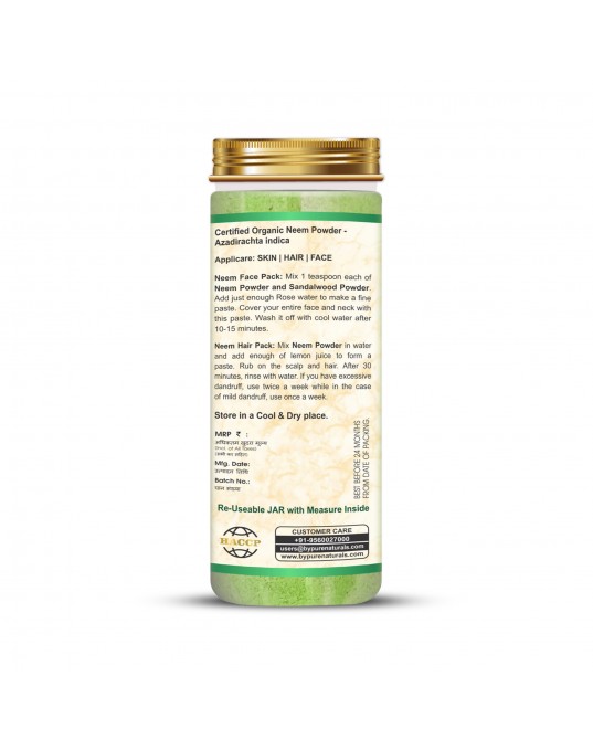 Organic byPurenaturals Neem Herb Powder