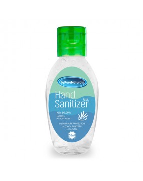 Hand Sanitizer byPureNaturals 72% Isopropyl Alcohol Gel- 50 ml set of 24