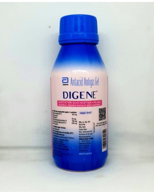 Digene Gel Syrup - 200 ml (Mint)